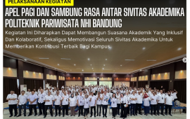 Apel Pagi Dan Sambung Rasa Antar Sivitas Akademika politeknik Pariwisata NHI Bandung