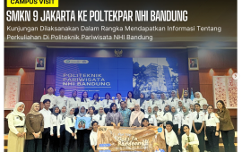 SMKN 9 Jakarta ke Poltekpar NHI Bandung